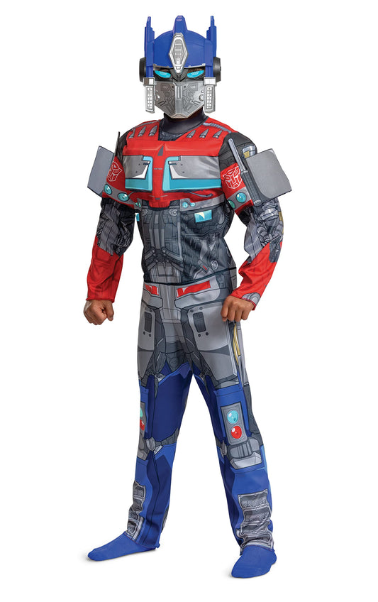 Optimus Prime Muscle Suit for Boys XS