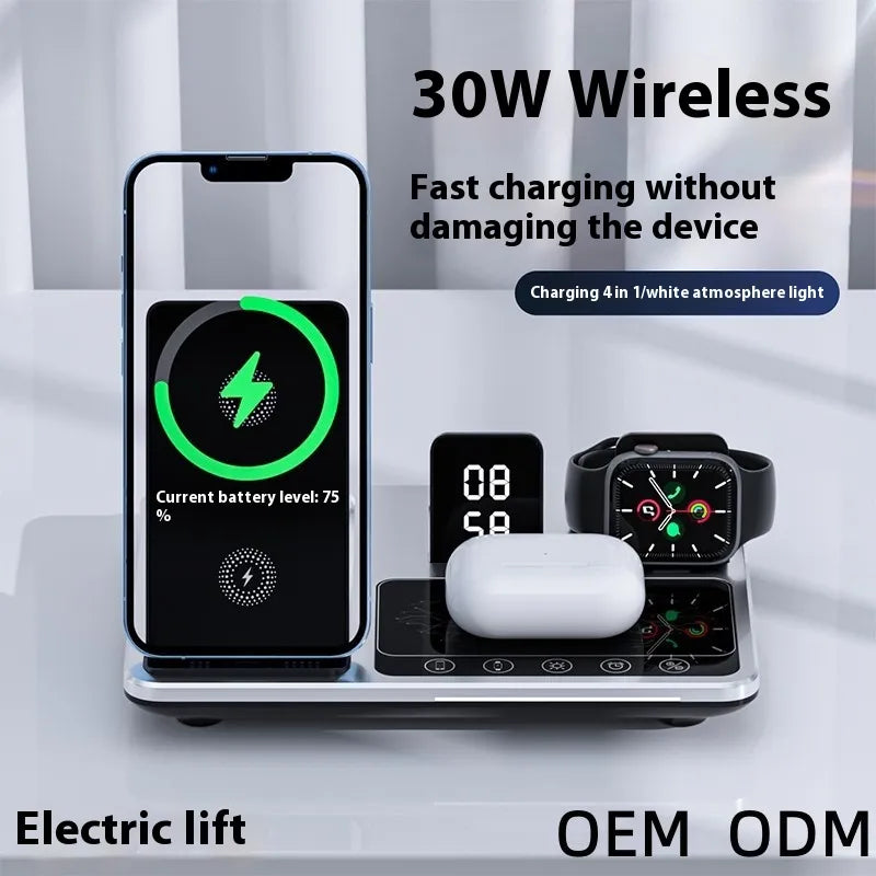 Multifunctional Wireless Charging Hub