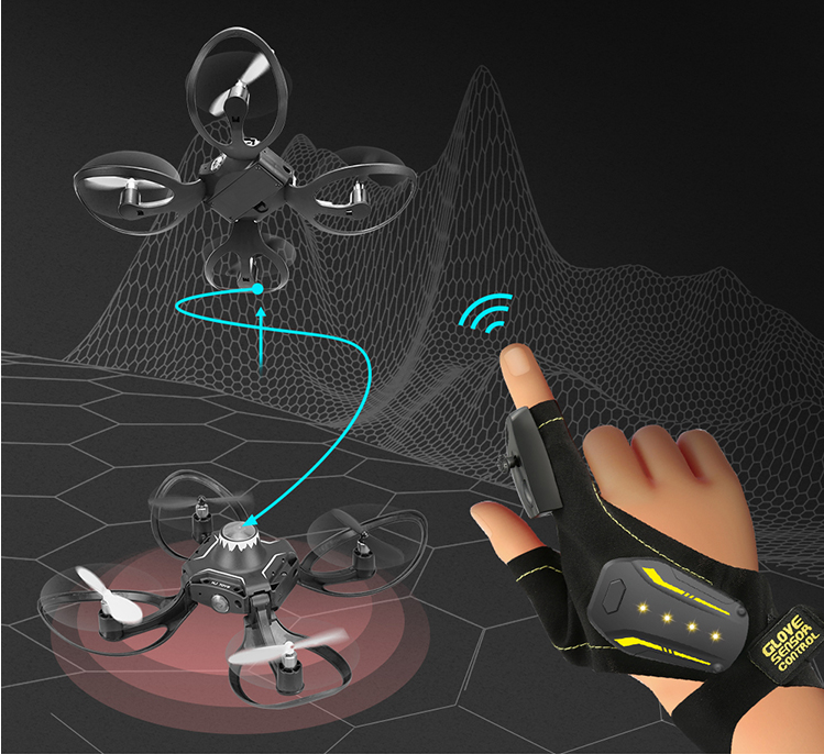 Compact Gesture Flight Drone