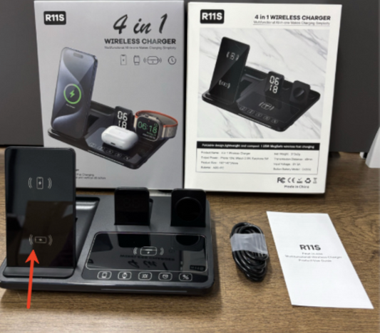 Multifunctional Wireless Charging Hub
