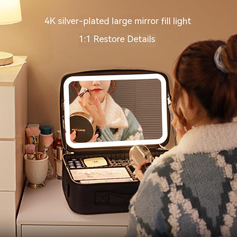 LED Lighted Cosmetic Bag