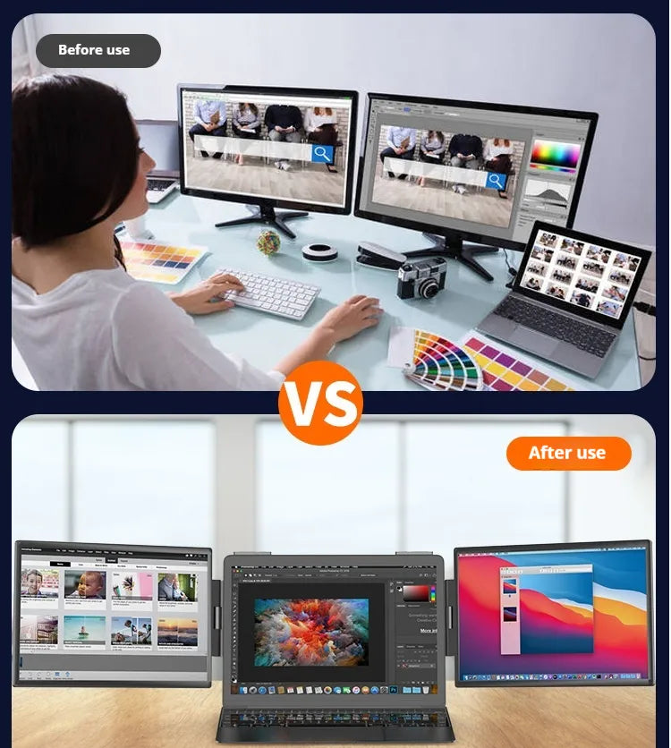 Mobile Dual Display 14-inch