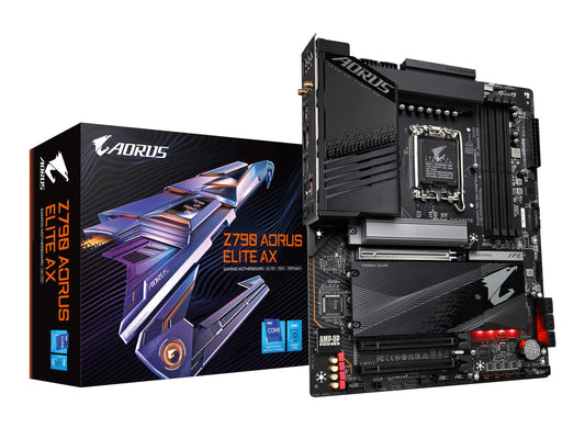 GIGABYTE Z790 AORUS Elite AX Renewed Gaming Board