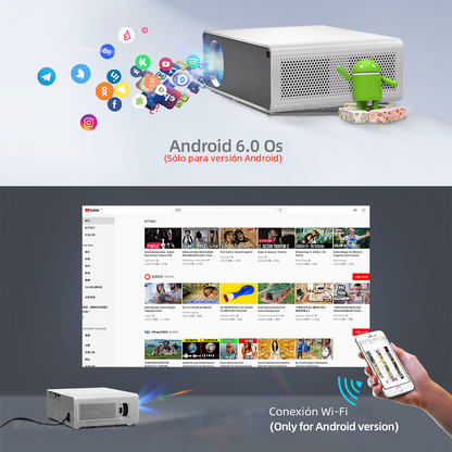 CINEMAX HD 1080P Projector 7500 Lumens
