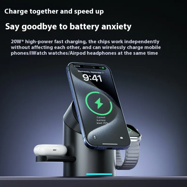 Triple Power Magnetic Charger